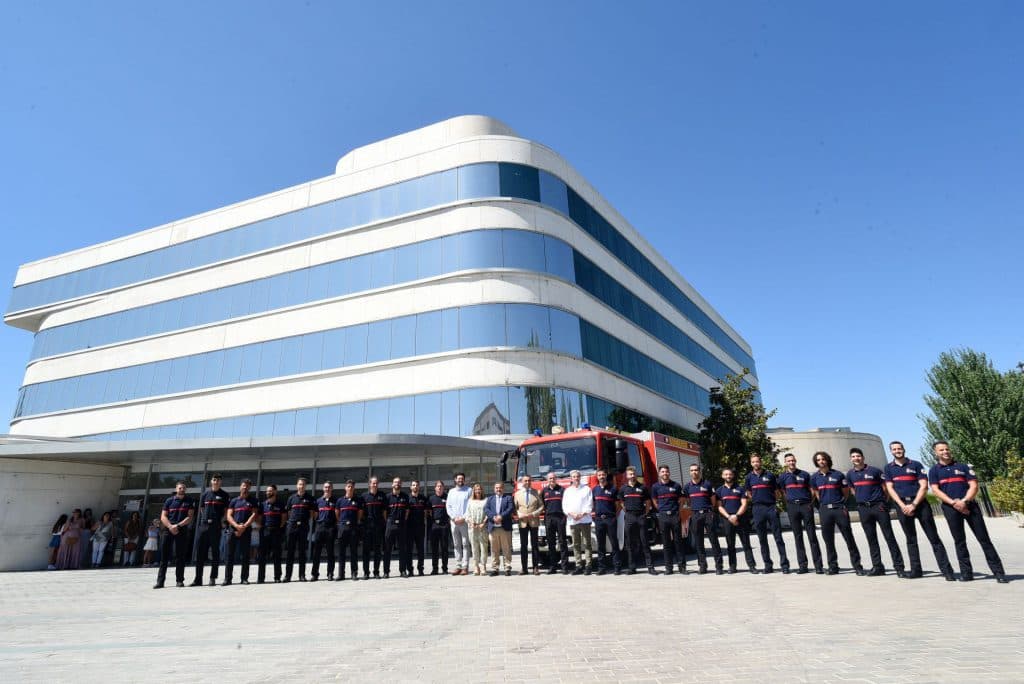 Diputación refuerza su cuerpo de bomberos con la incorporación de 22 nuevos efectivos