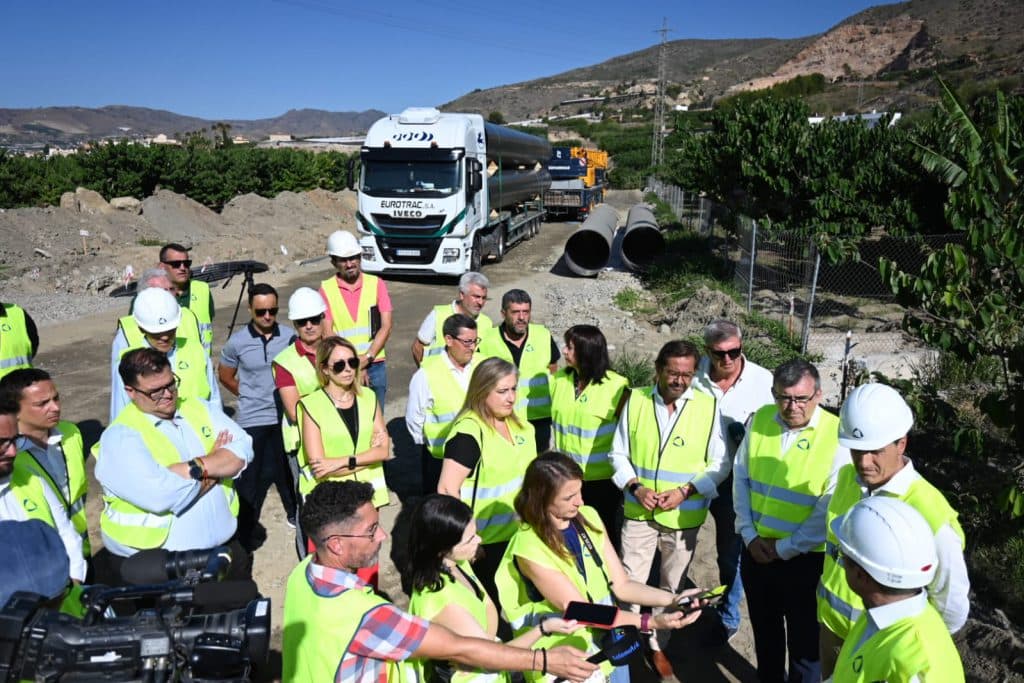 La Junta reitera el compromiso de colaboración para avanzar en las conducciones de la Presa de Rules
