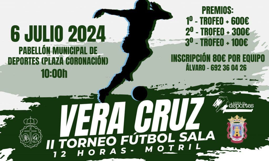 La Vera Cruz celebrará este sábado la segunda edición de su Torneo de Fútbol Sala
