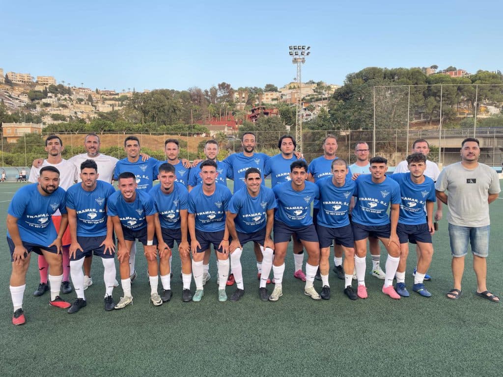 El Almuñécar CF empata a 2 goles frente al Puerto de Motril CF en el primer partido de pretemporada