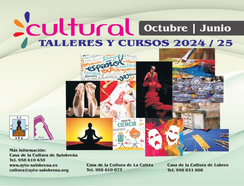 Comienza el periodo de inscripción para los talleres ‘El Cultural’ 24/25 en Salobreña