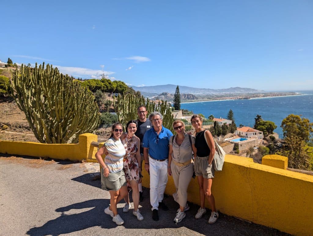 Un grupo de 6 blogueros especializados en viajes y cultura visita Salobreña para promocionar la Villa