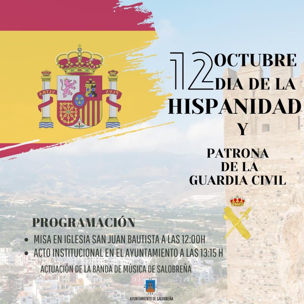 Salobreña celebra el Día de la Hispanidad con un acto institucional