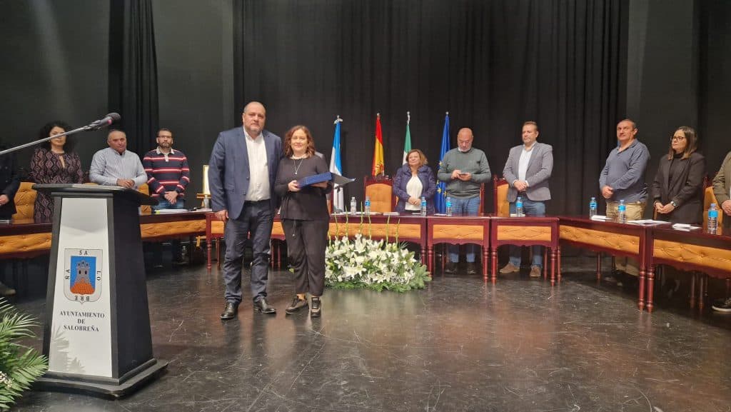 Antonio Luis Gallardo y Francisco Lombardo, distinguidos por el Pleno de Salobreña