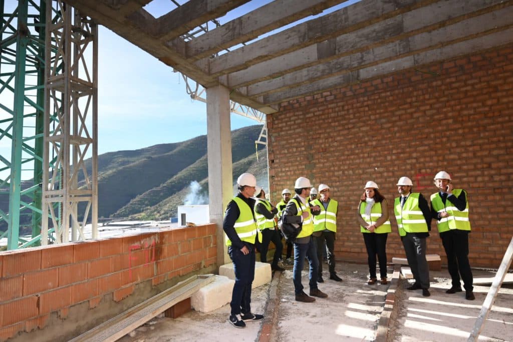 Avanzan las obras del nuevo centro de salud de Albuñol en el que la Junta invierte casi 4,9 millones de euros