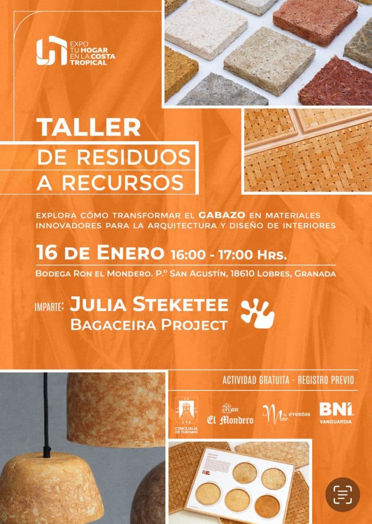 Bodegas El Mondero organiza un Taller Práctico sobre la transformación del bagazo en materiales sostenibles e innovadores