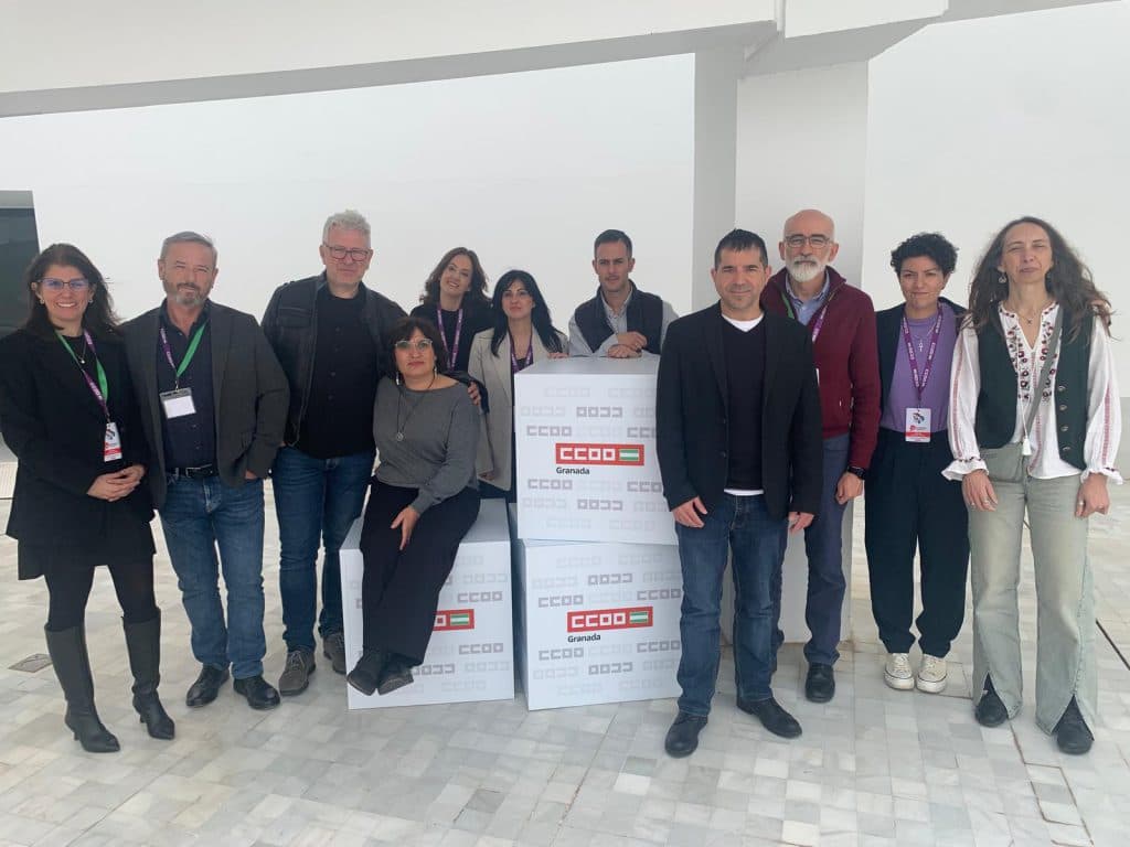 Daniel Mesa, reelegido secretario general de CCOO de Granada por un 98% de los votos