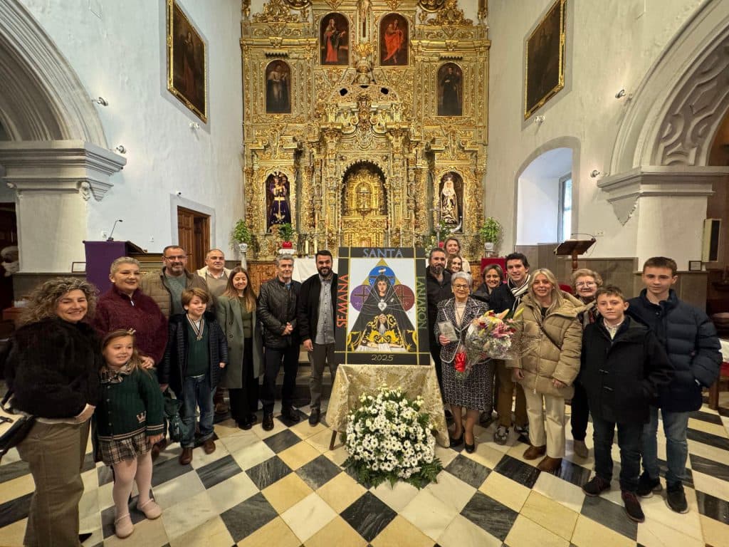Lanjarón da inicio a la cuenta atrás para su Semana Santa 2025 con la presentación del cartel oficial