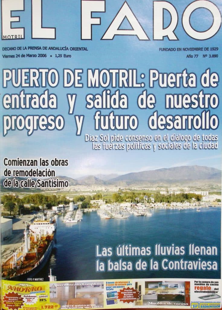 Autoridad Portuaria de Motril: “20 años de travesía”