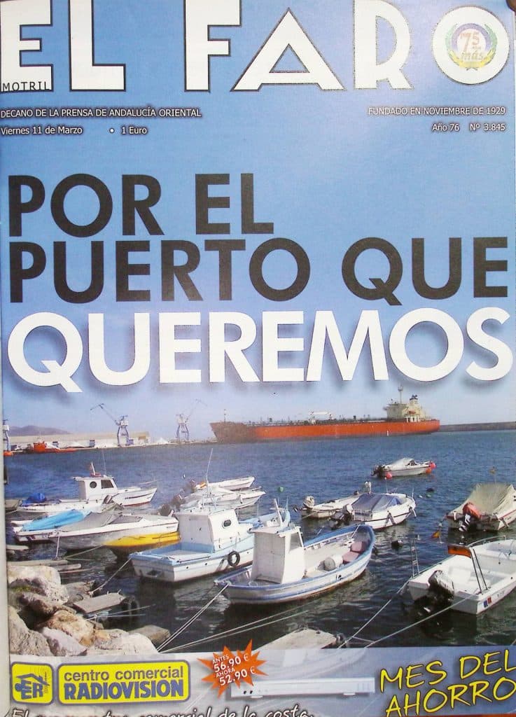 Autoridad Portuaria de Motril: “20 años de travesía”