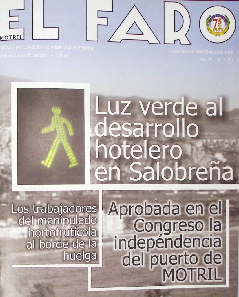 Autoridad Portuaria de Motril: “20 años de travesía”