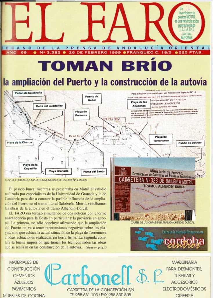 Autoridad Portuaria de Motril: “20 años de travesía”