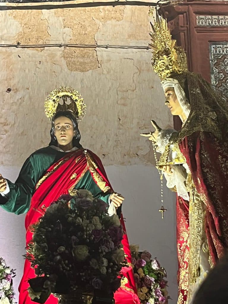 ECOS DE LA SEMANA SANTA EN LA VILLA: SALOBREÑA MARCA EL CAMINO A CRISTO NAZARENO EN LA PROCESIÓN DE LA VIRGEN DE LAS PENAS