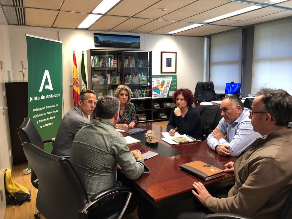 El Ayuntamiento de Salobreña se reúne con la Delegación Territorial de Agricultura en Granada