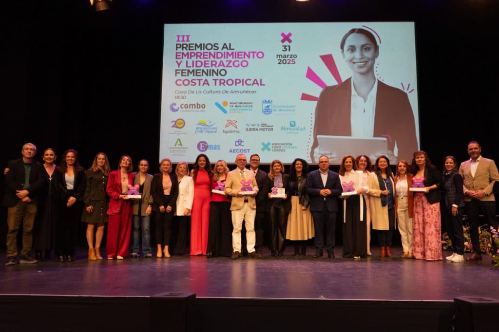 Entregados los III Premios al Emprendimiento y Liderazgo Femenino de la Costa Tropical