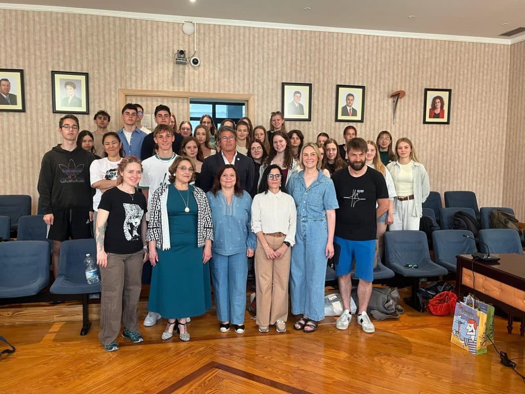 Una treintena de estudiantes alemanes participan en un intercambio con el IES Nazarí de Salobreña