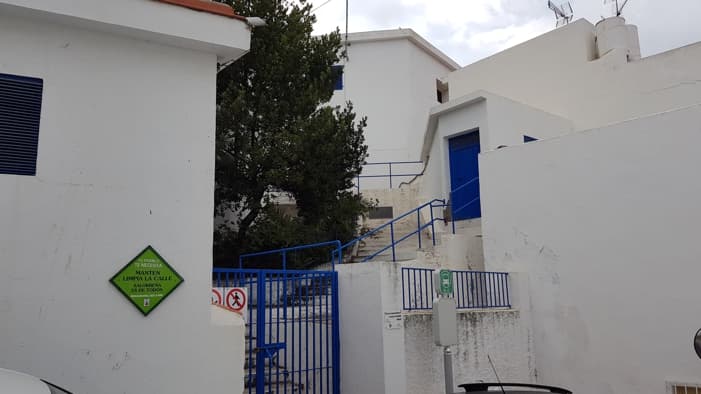 Da comienza la última fase de las obras de conducción del depósito de Matagallares en Salobreña