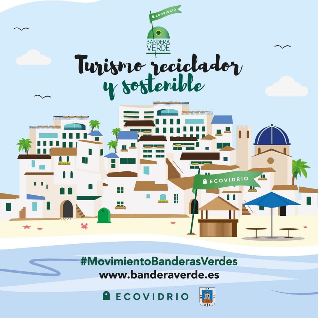 Salobreña competirá este verano para conseguir la Bandera Verde de la Sostenibilidad de Ecovidrio