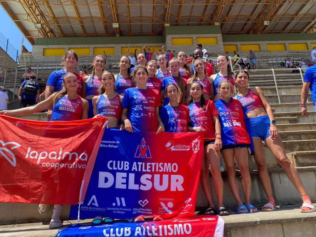 El equipo femenino de atletismo DELSUR – Cooperativa La Palma lo luchó, a las puertas del ascenso a División de Honor