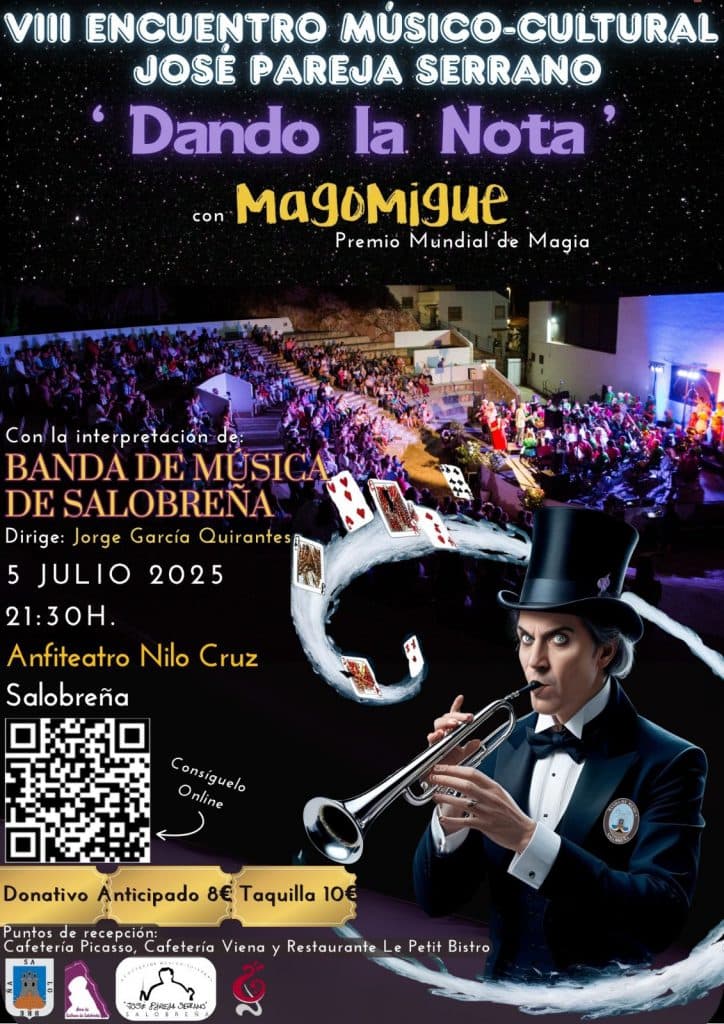 La Banda de Música de Salobreña presenta el VIII Encuentro Músico-Cultural José Pareja Serrano