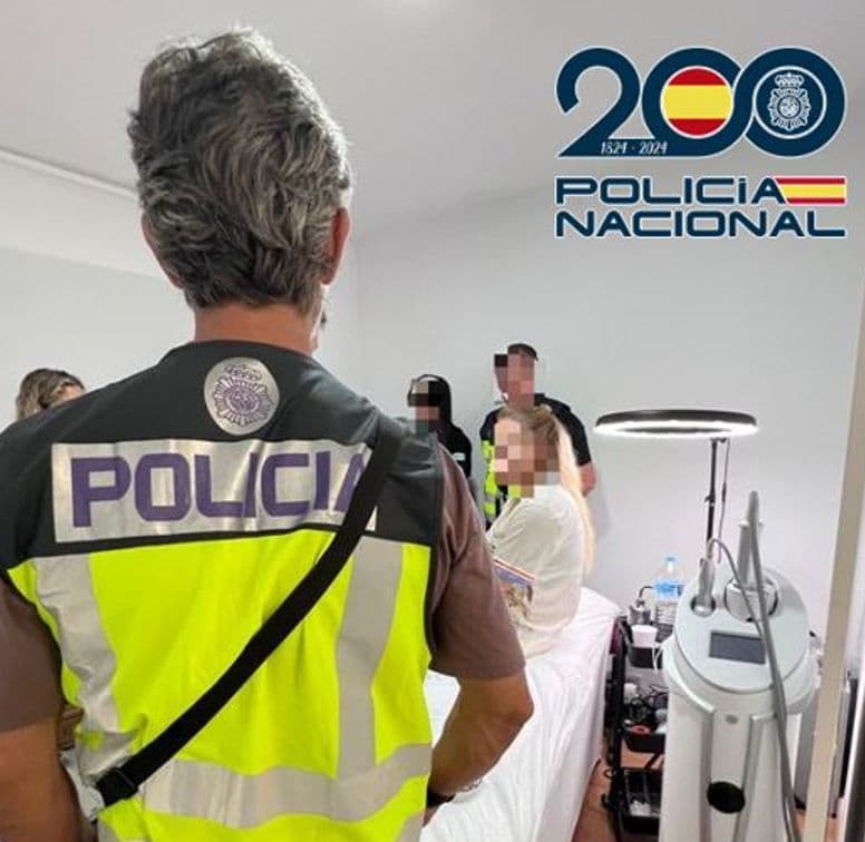 Desarticulado un centro clandestino de estética en Granada