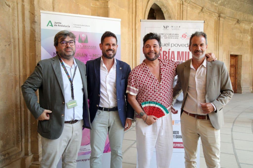 Miguel Poveda reivindica el “carácter infinito” de Federico en su estreno para el ciclo ‘Lorca y Granada’