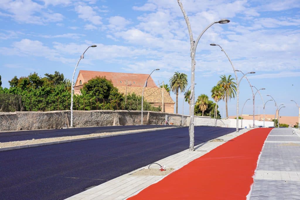 Mañana sábado se reabre al tráfico rodado el desdoblamiento de la calzada en el Camino de las Ventillas de Motril