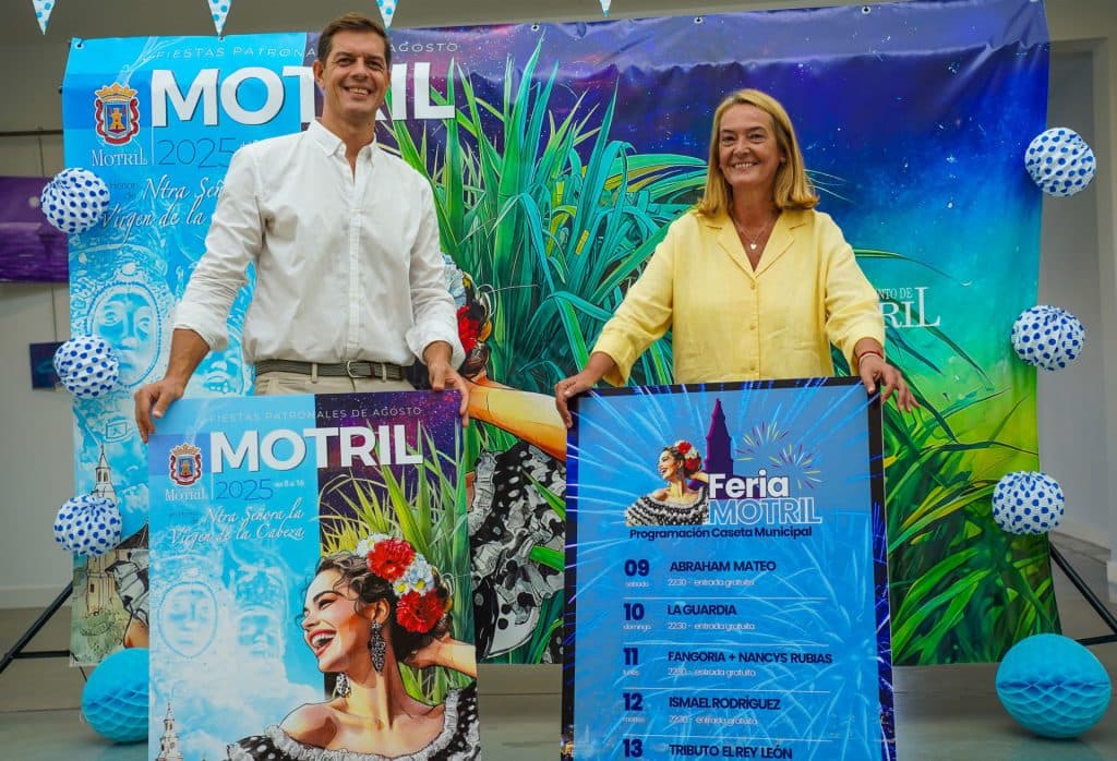 Motril celebrará sus Fiestas Patronales 2025 desde el 8 al 16 de agosto en honor a la Virgen de la Cabeza Coronada