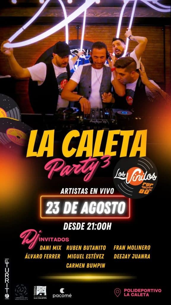 La ‘Caleta Party’ llenará de música y ambiente el polideportivo del anejo salobreñero