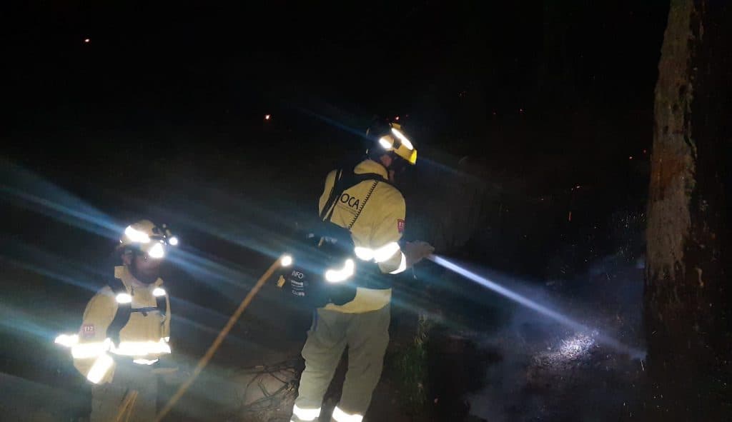 Declarado un incendio forestal en Almuñécar