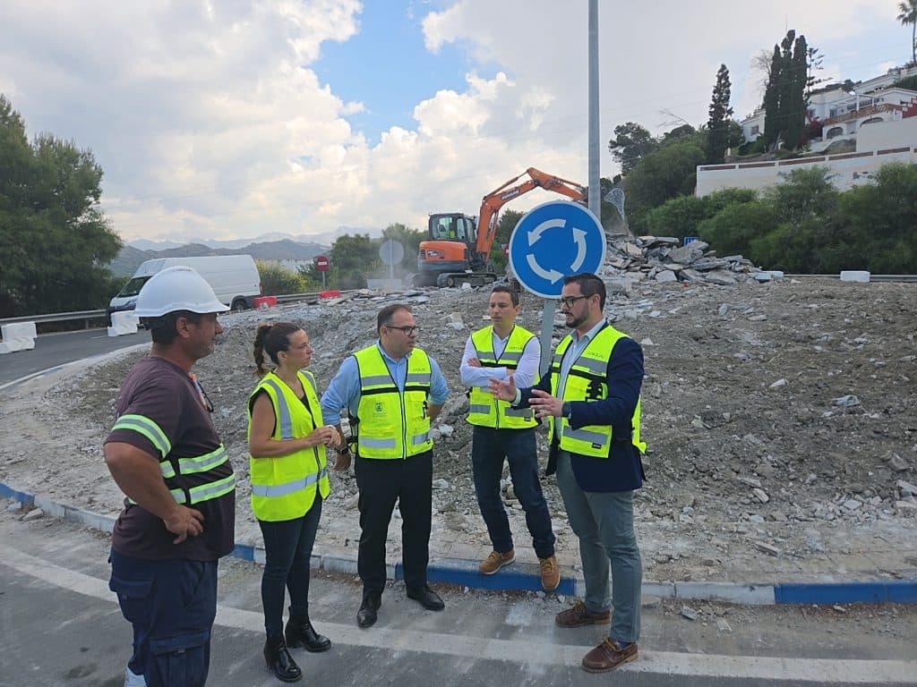 Almuñécar retoma las obras del ‘Gran Eje Verde’ tras la pausa estival