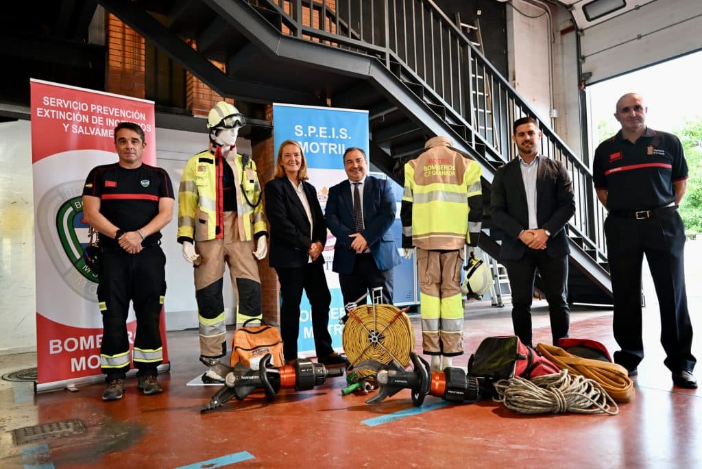 Inversión de 87.000 euros para la mejora de las instalaciones y los equipos de protección del Parque de Bomberos de Motril