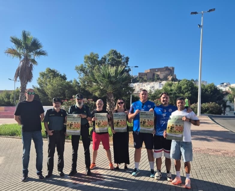 Torneo de fútbol benéfico Virgen del Pilar en Salobreña