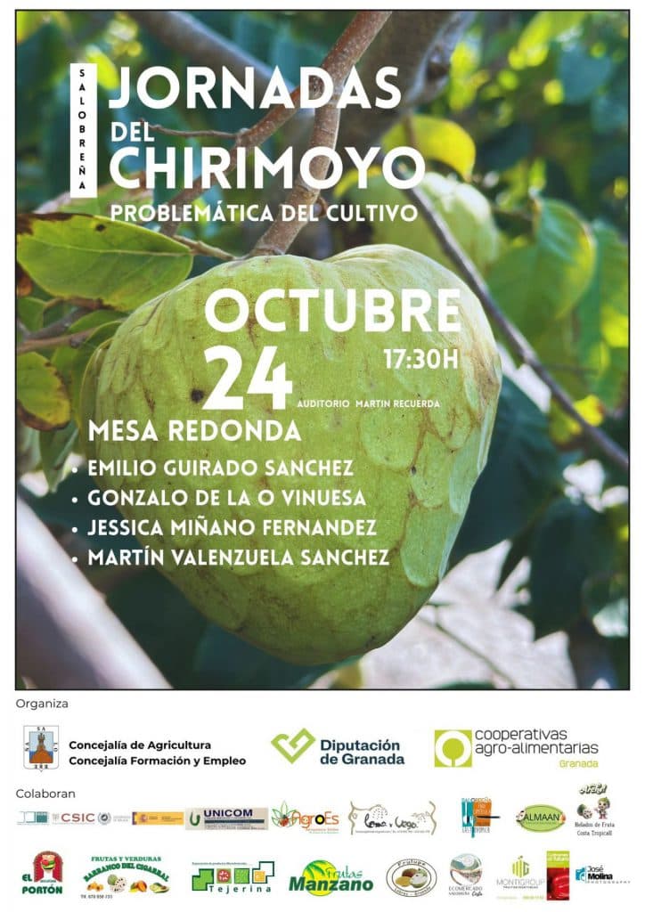 Salobreña acogerá una jornada técnica dedicada al cultivo del chirimoyo