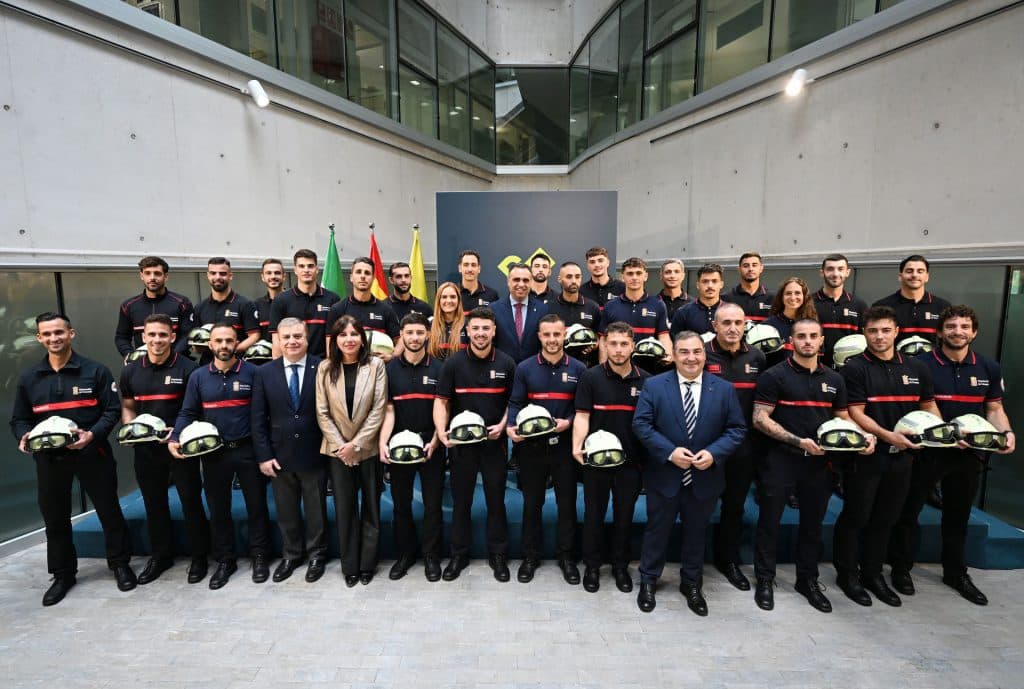 Diputación refuerza su plantilla de bomberos con la incorporación de 28 nuevos efectivos