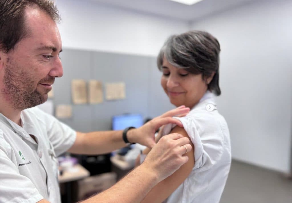 Cerca de 157.000 granadinos se han vacunado de la gripe tras la primera jornada sin cita