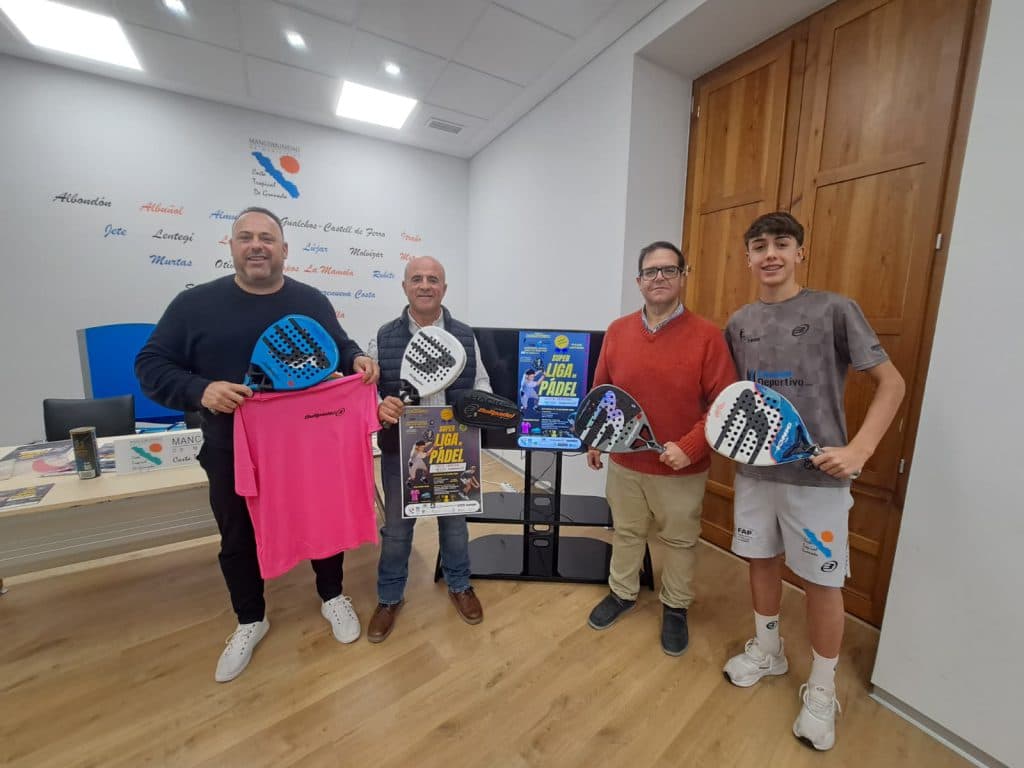 Mancomunidad y Club Pádel Team Almuñécar presentan la Súper Liga de Pádel Costa Tropical