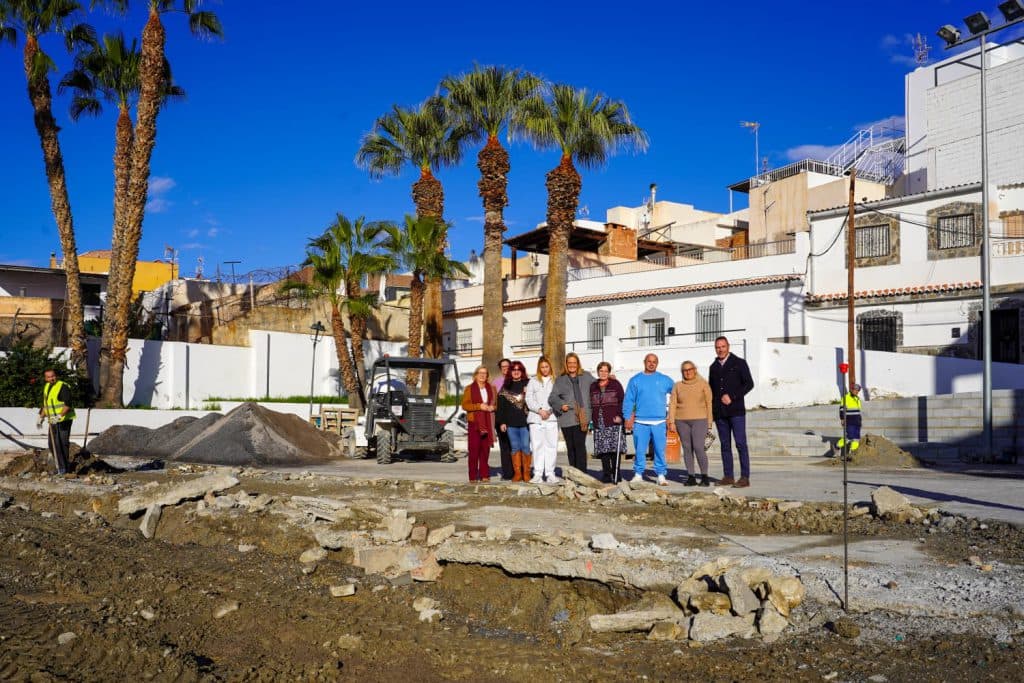 Se inician las obras de mejora y remodelación en la Plaza Cerrillo Jaime de Motril