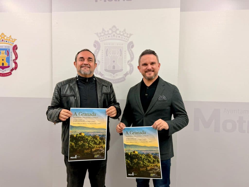 Motril acogerá el estreno del recital “A Granada” con el tenor Moisés Marín y el pianista Rubén Fernández Aguirre