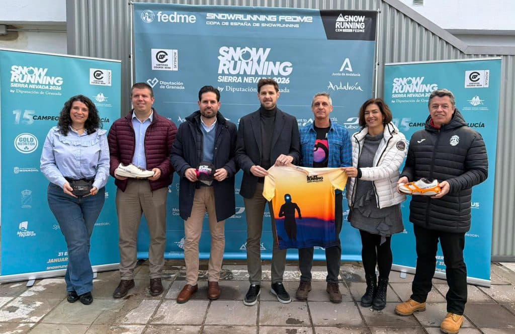 Diputación impulsa la 15ª edición de la Snow Running Sierra Nevada, el evento de SkySnow running más concurrido del mundo
