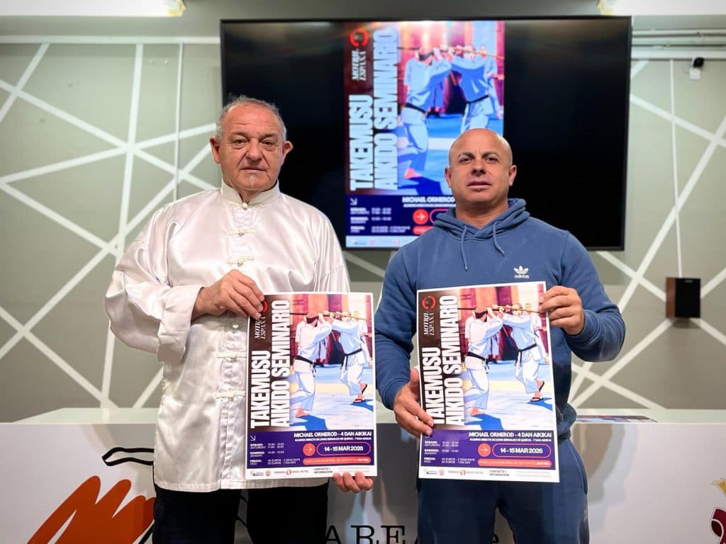 Motril acogerá un seminario de Takemusu Aikido los días 14 y 15 de marzo en el Pabellón Municipal de Deportes