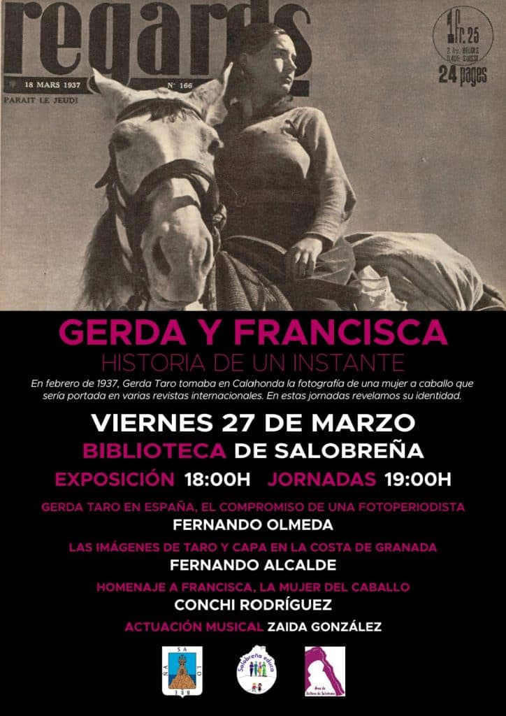 Jornada de Fotoperiodismo “Gerda y Francisca. Historia de un instante” en Salobreña