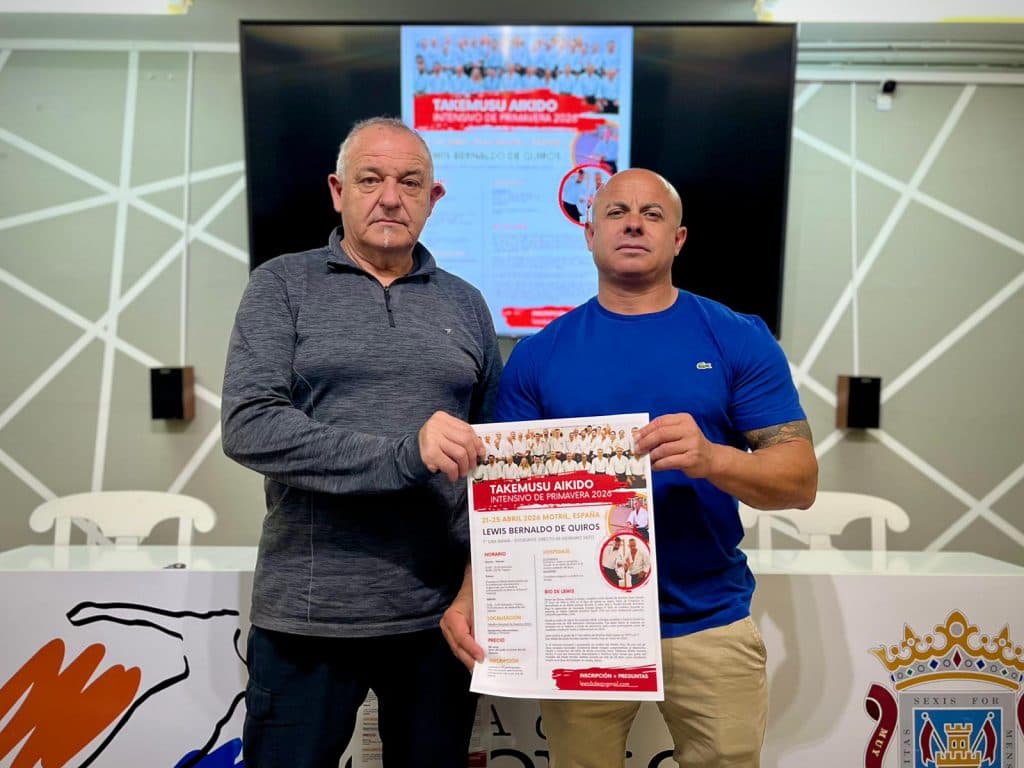 Motril acogerá un intensivo internacional de aikido con el maestro 7ºDan Lewis Bernaldo de Quirós