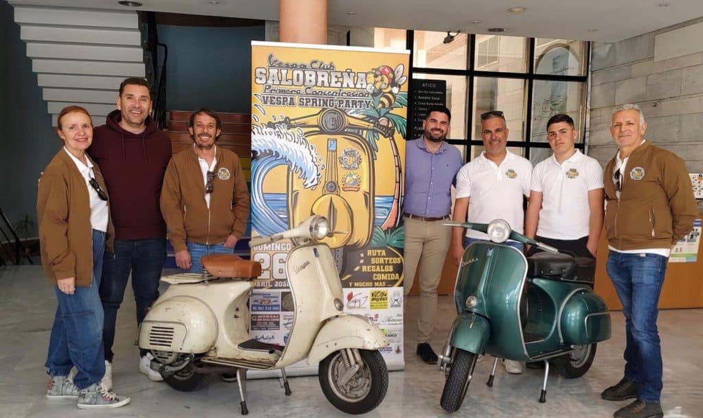 Salobreña acogerá la I Concentración de Motos Vespa con unos 130 participantes
