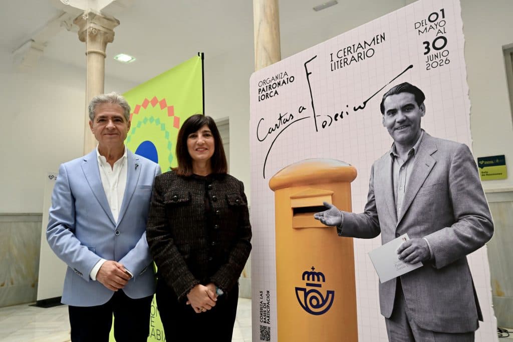 Nace “Cartas a Federico”, el nuevo certamen de la Diputación para rendir homenaje a Lorca desde la escritura
