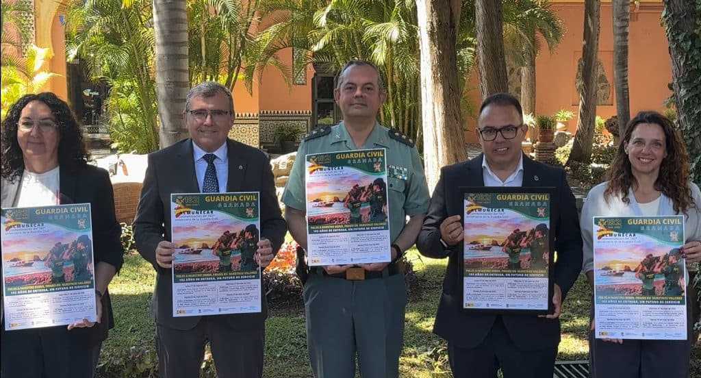 Almuñécar acogerá el acto conmemorativo del 182º aniversario de la Fundación de la Guardia Civil