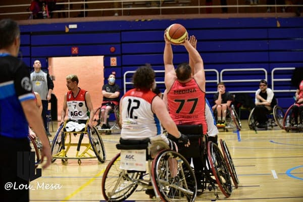 Carlos Medina, jugador referente de baloncesto en silla de ruedas (BSR)