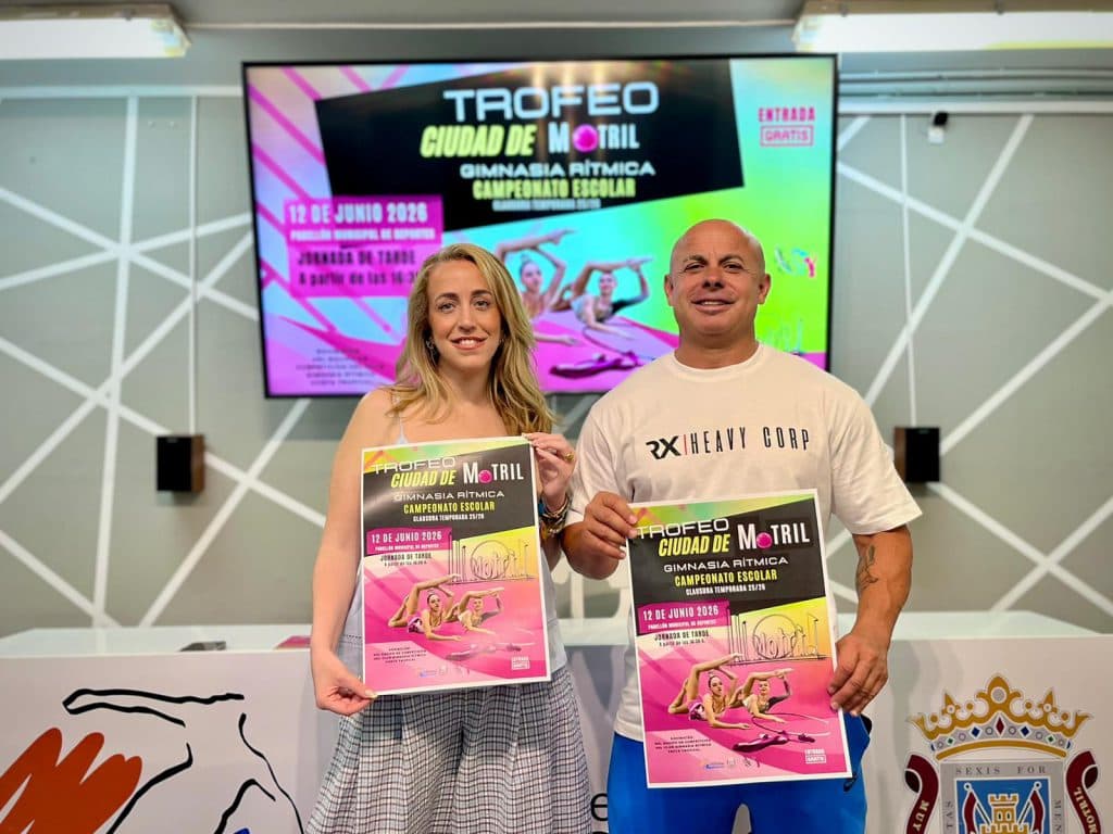 El Torneo Ciudad de Motril de Gimnasia Rítmica reunirá a deportistas de entre 4 y 23 años en una gran jornada de deporte base