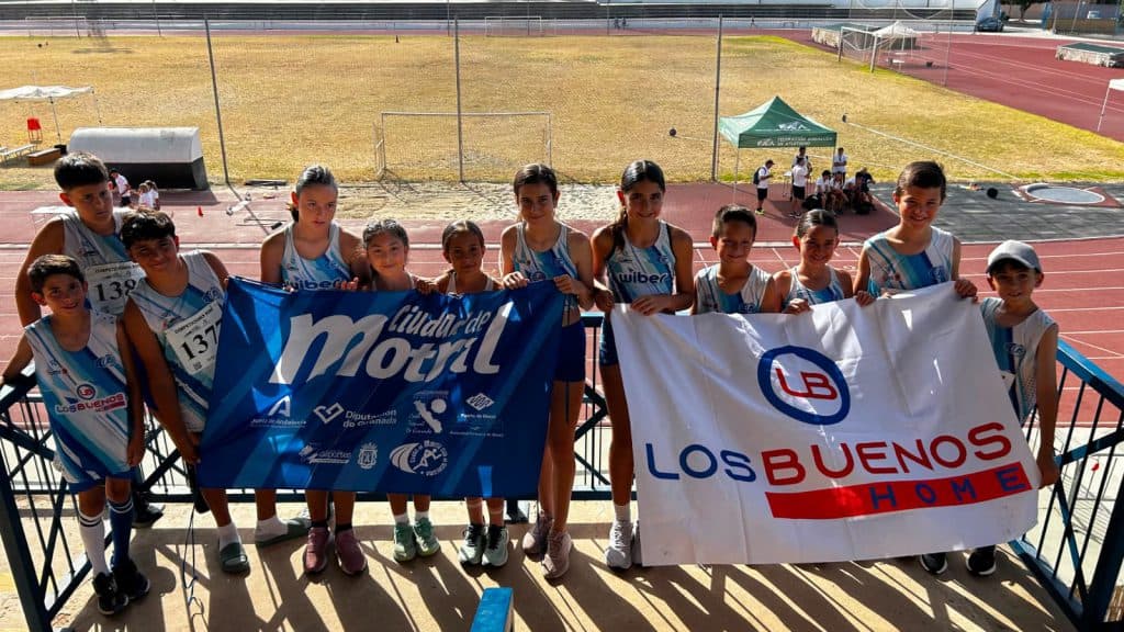 Gran despliegue de los atletas motrileños en el Campeonato de Andalucía de Triatlones Sub-12