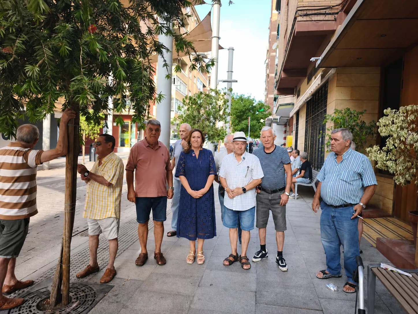 Menmi Sáez denuncia el cierre por las tardes del Centro de Mayores de Participación Activa de la calle Ancha «por la falta de conserje»